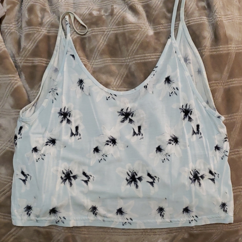 H&M Floral Crop Top